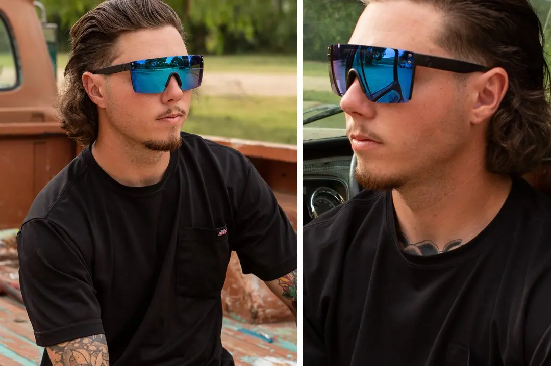 Lazer Face Sunglasses: Galaxy Z87 6