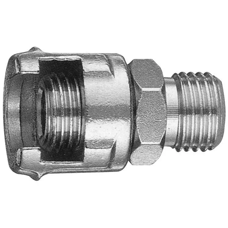 11/A 1/4 Pipe Fitting With Milled Nut 1