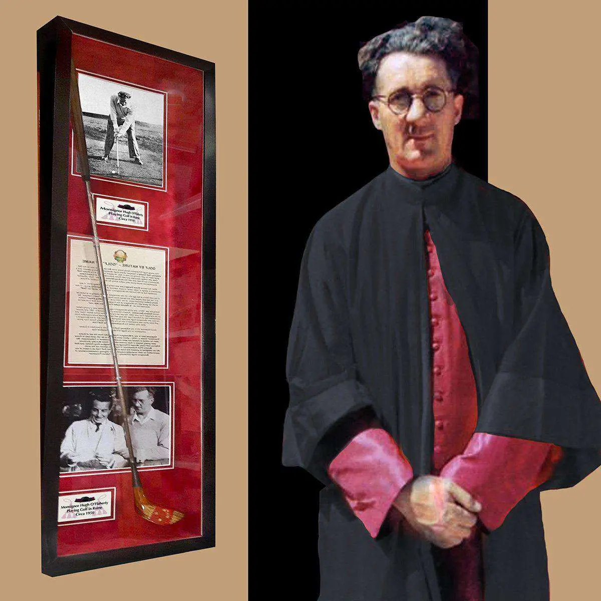 The Scarlett Pimpernel's Golf Club Framed For Killarney Golf & Fishing Club 1