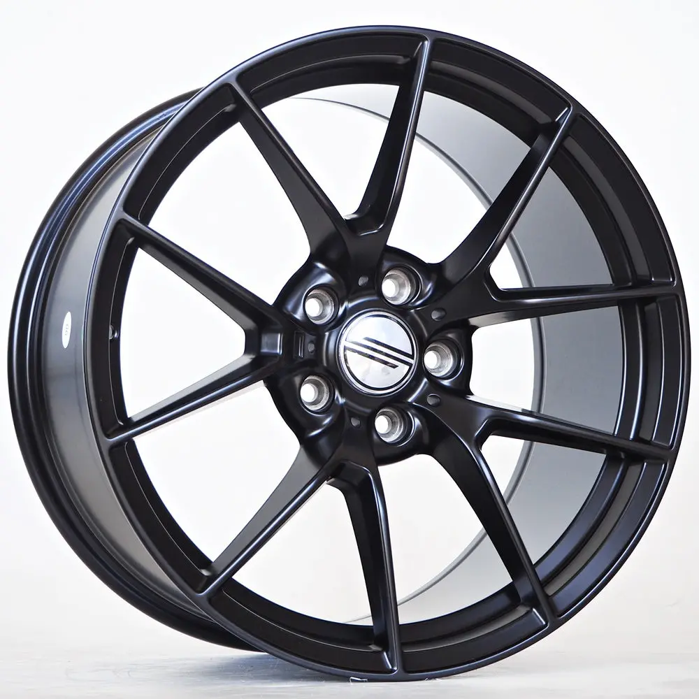 Nooe Morgan 9,5X20 5X112 Et37 66,6 Satin Black 1