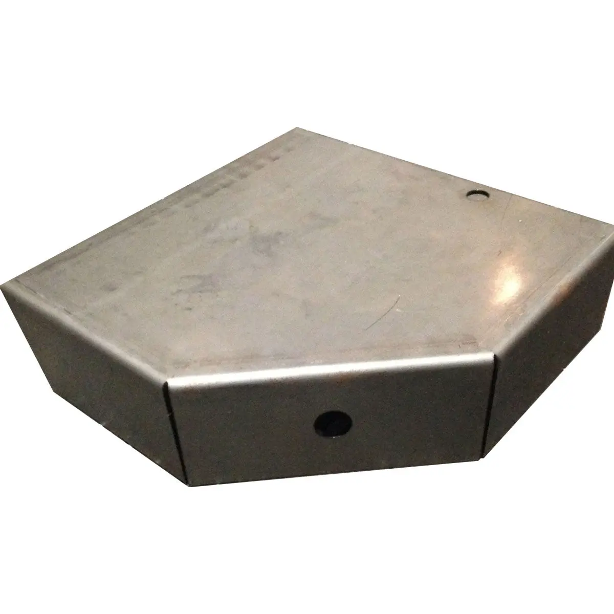 Trailer Step Plate, Weld-On, 3" X 10" X 10" X 15 Degrees, Lf Or Rr 1