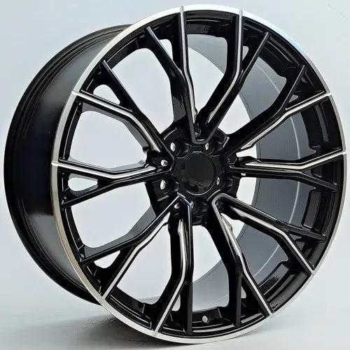 Nooe Omni 9,5X19 5X120 Et35 74,1 Black Milling Spoke 1