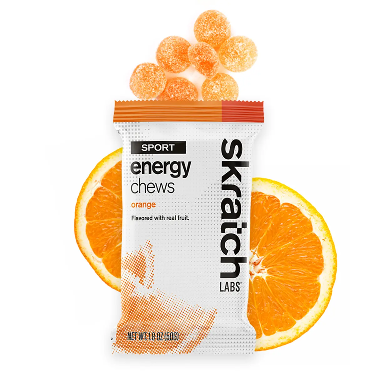 Skratch Labs Orange Sport Energy Chews 1