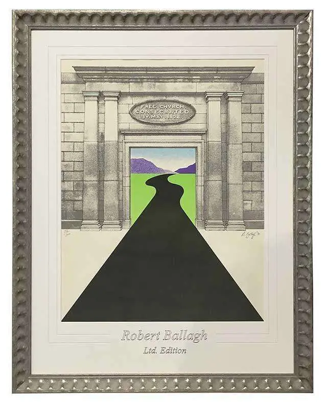Free Church 1828 By Robert Ballagh 1
