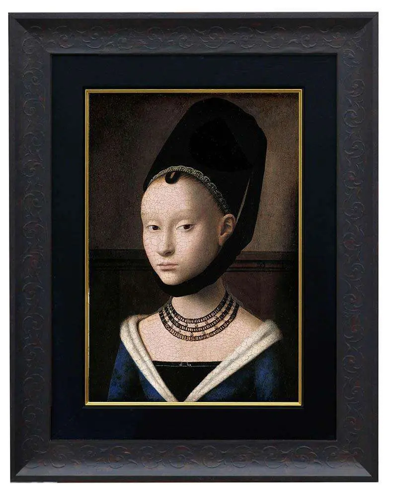 Portait Of A Young Lady By Christus 1