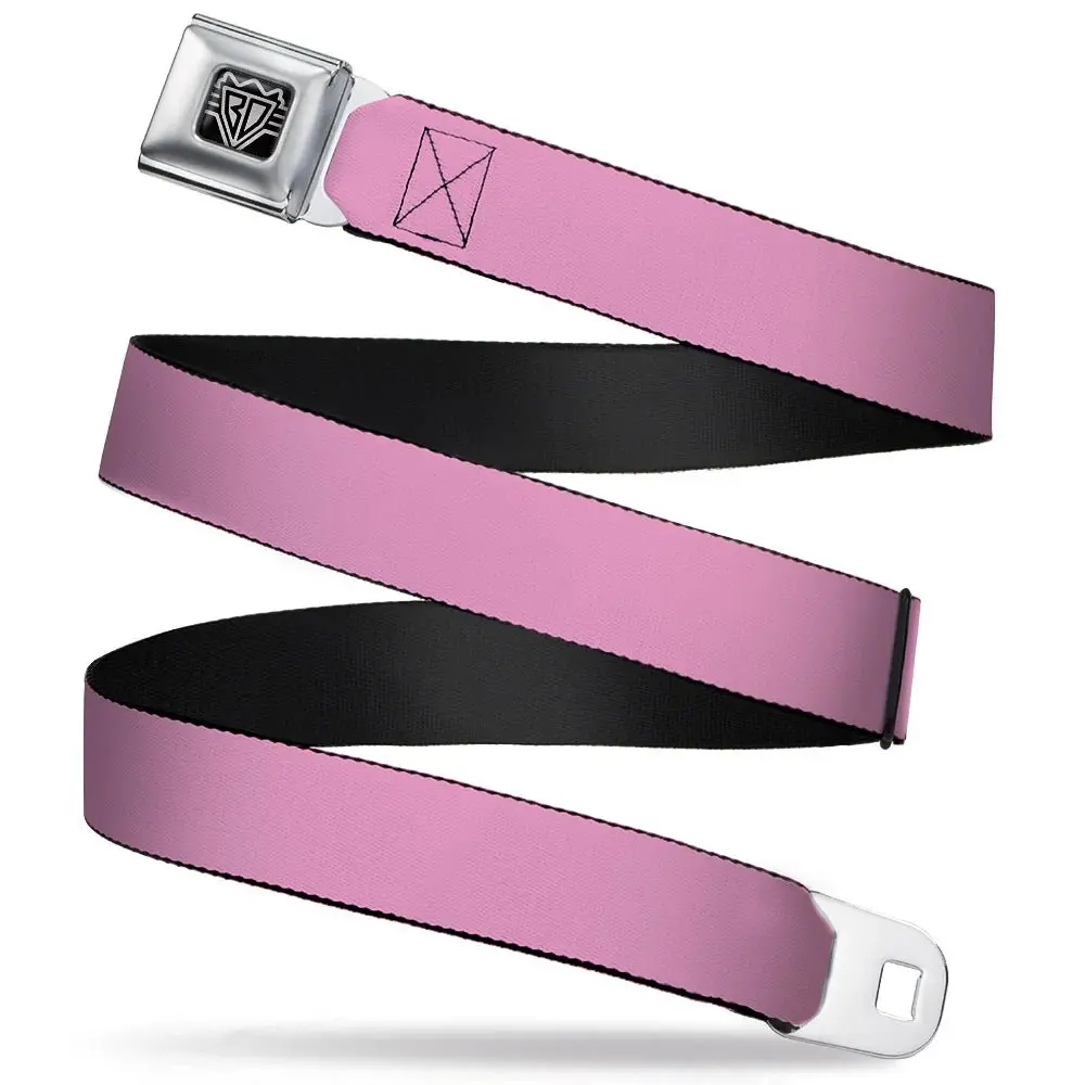 Ford Starburst Seatbelt Belt / Starburst Buckle + Pink Webbing 1