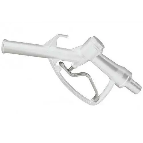 Plastic Nozzle: Manual Nozzle 1" White 1
