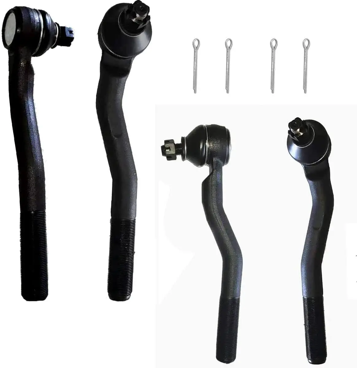 1999 - 2004 Jeep Grand Cherokee All (4) Inner & Outer Tie Rod Ends Kit 1