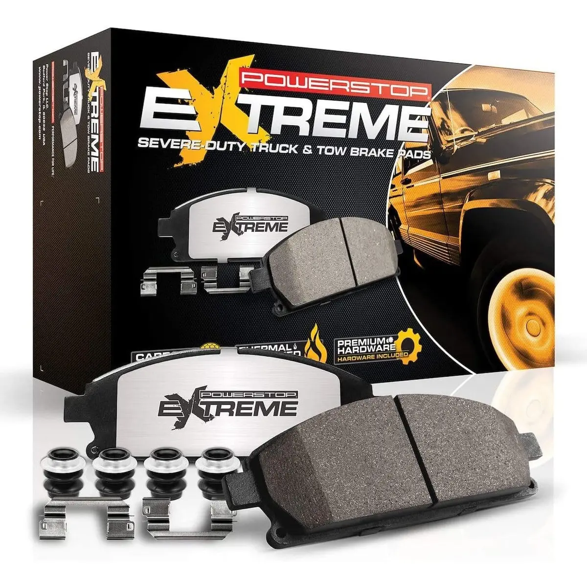 2019 Ram 2500 | 3500  Power Stop Rear Z36 Truck & Tow Brake Set Z36-2225 1