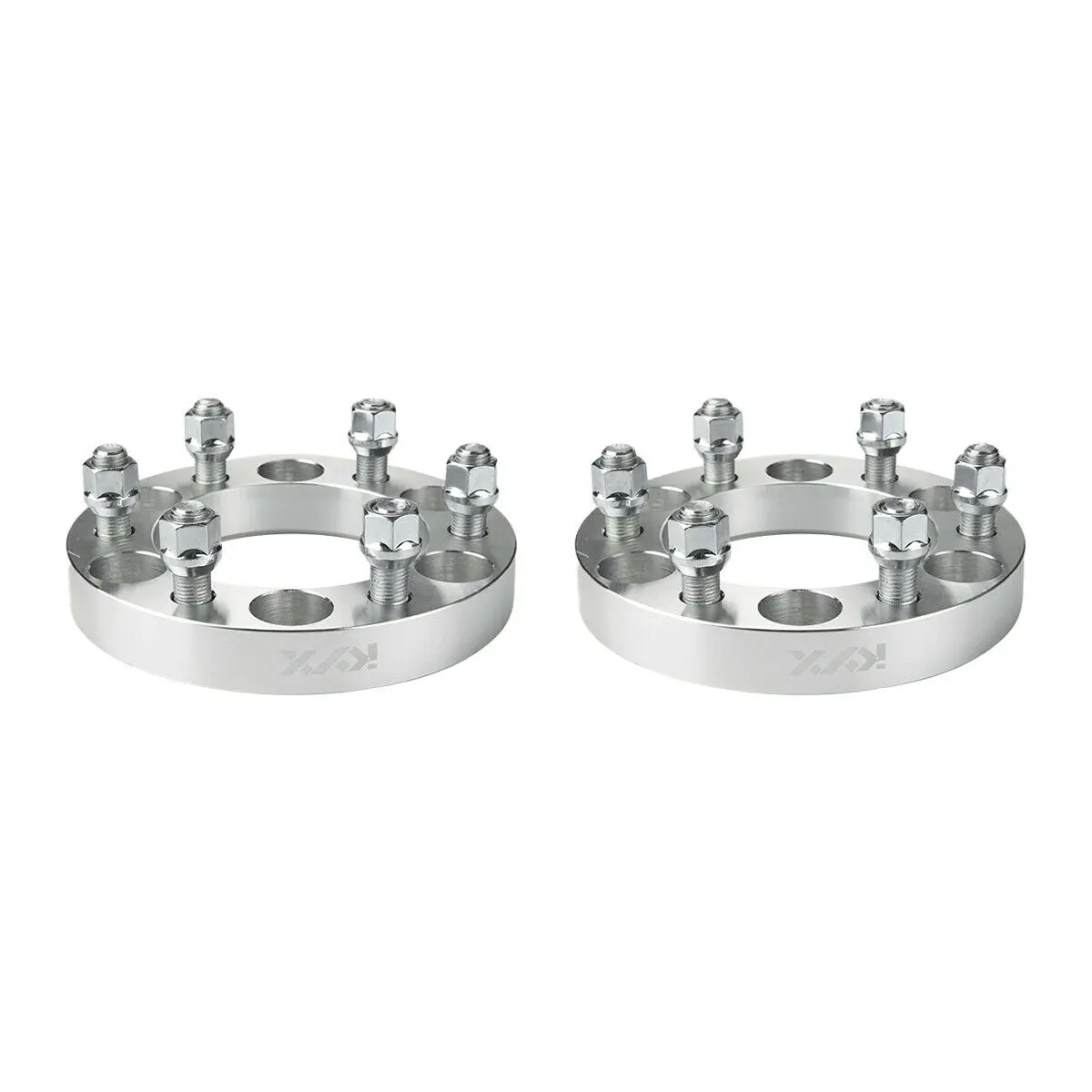 2Pcs 1" Wheel Spacers 6X5.5 For Chevy Gmc Silverado Tahoe Yukon Sierra 14X1.5 1