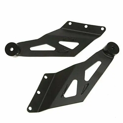 2Pcs 50" Straight Led Light Bar Roof Mount Brackets For Dodge Ram 1500 2500 3500 1