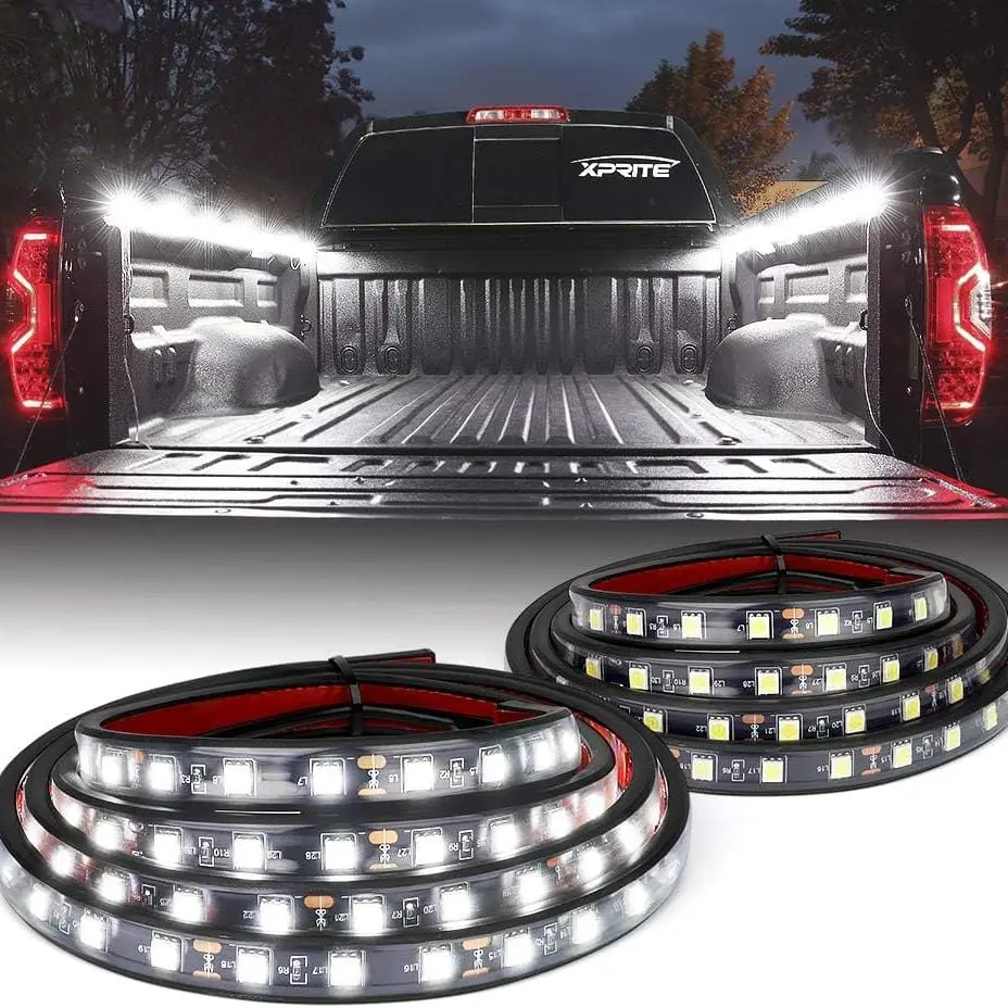 2Pcs 60 Inch 180 Leds Bed Strip Kit With Waterproof On/Off Switch 1