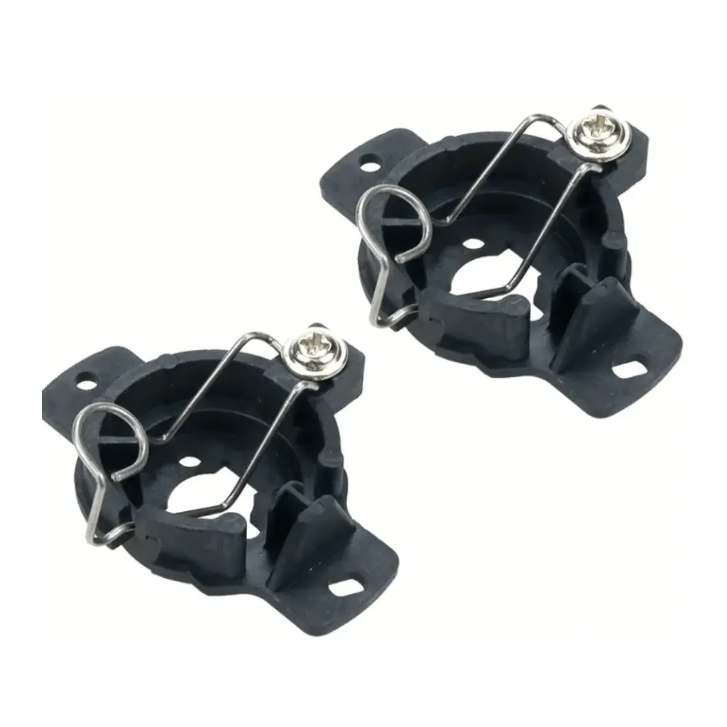 2Pcs Car H1 Headlight Bulb Base Light Bulb Conversion Adapter Replacement 1