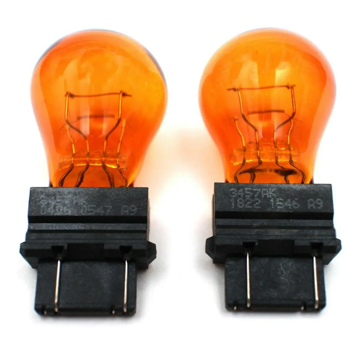 3457 Na Long Life Amber Mini Bulb, Pack Of 2 Or 1Pc 2