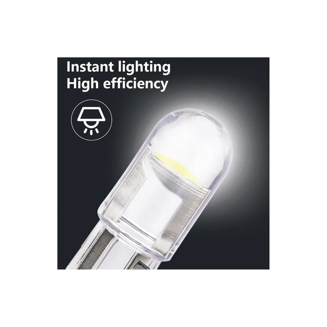1X T10 White Led Light Bulbs 1