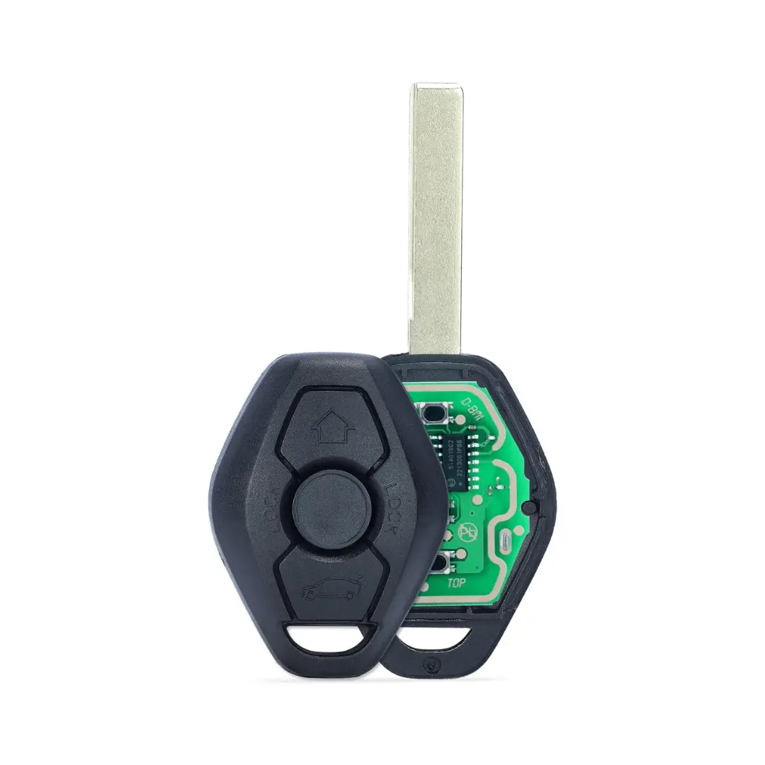 315/433Mhz Adjustable Id44 Chip Ews System Remote Car Key Fob 3 Button For Bmw 325 330 318 525 530 540 E38 E39 E46 M5 X3 X5 (1) 1
