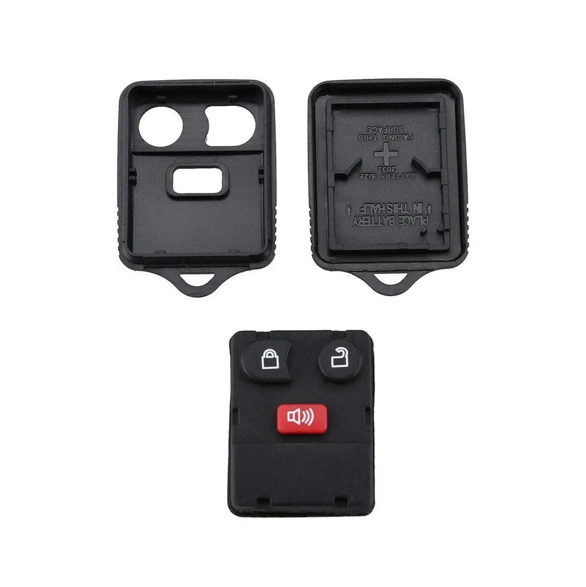 Key Fob **Shell** Replacement For Ford, Mercury, Lincoln, Mazda 1