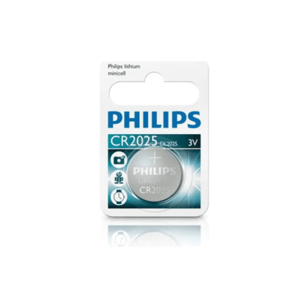Philips 2025 3 Volt Lithium Coin Battery Pack 1