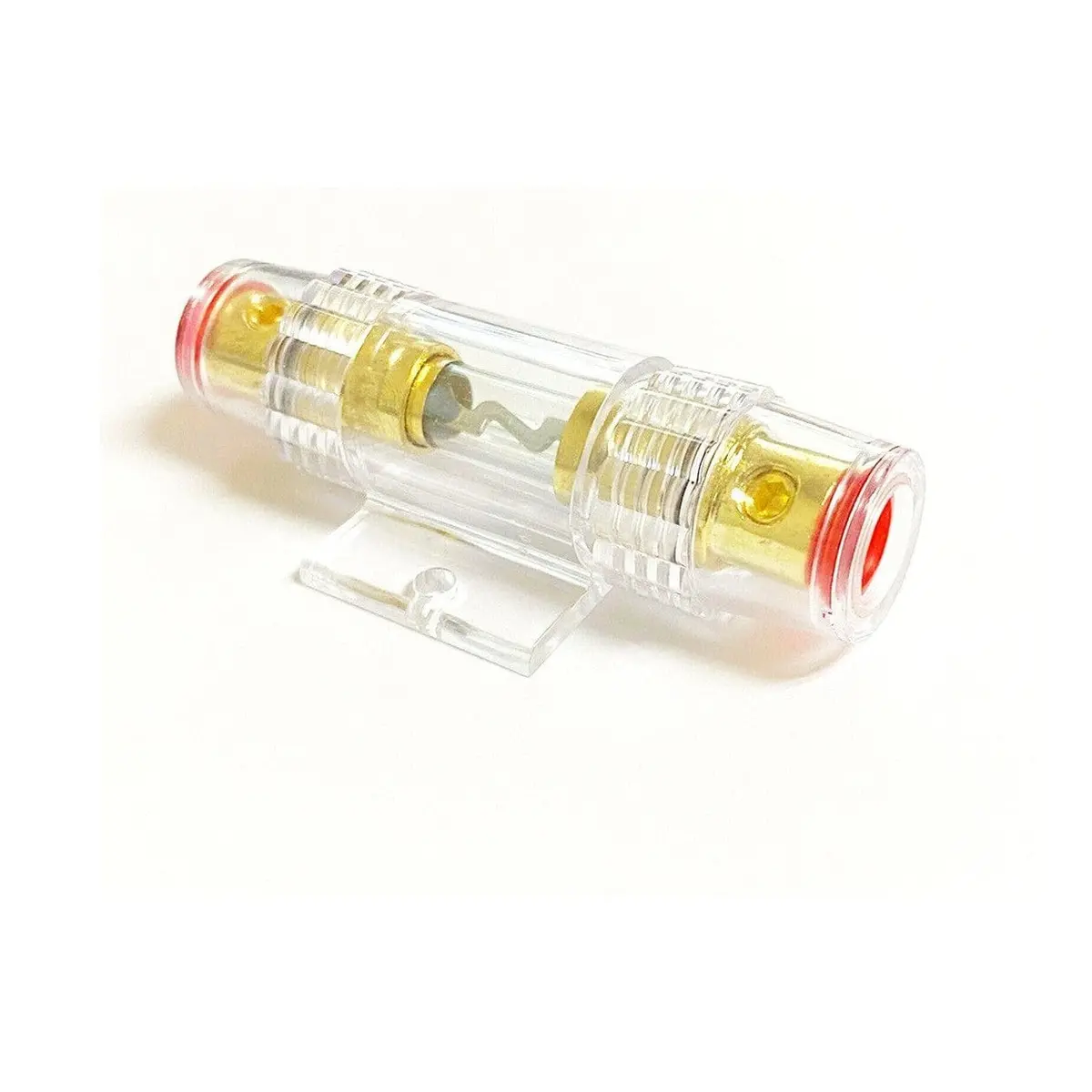 Audio 80 Amp Inline Agu Fuse Holder 80Amp, Fuse Block 80A Fits 4/8/10 Gauge Wire 1