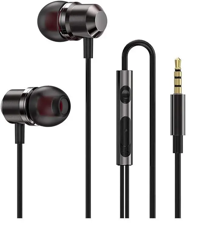Earbuds, Wired In Ear, Subwoofer Mic Volume Control 1