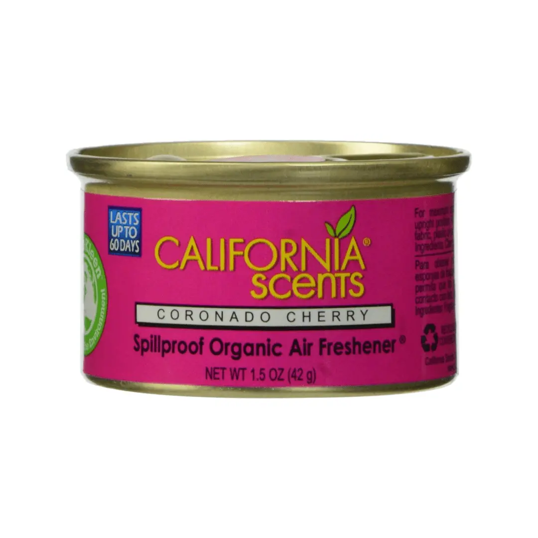 California Scents Spillproof Organic Air Freshener, Coronado Cherry, 1.5 Ounce Canister 1