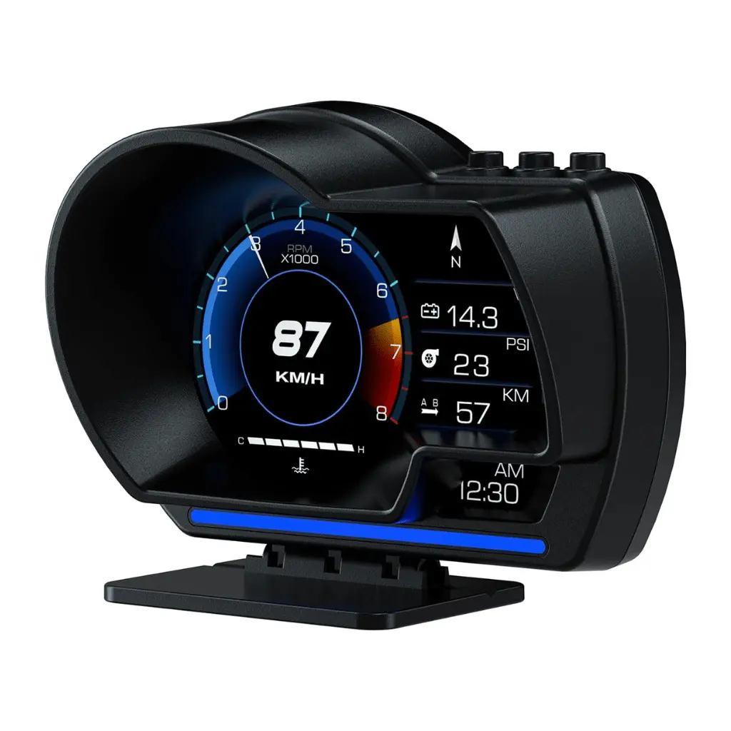 Car Digital Display P6, Obd+Gps Smart Gauge 1