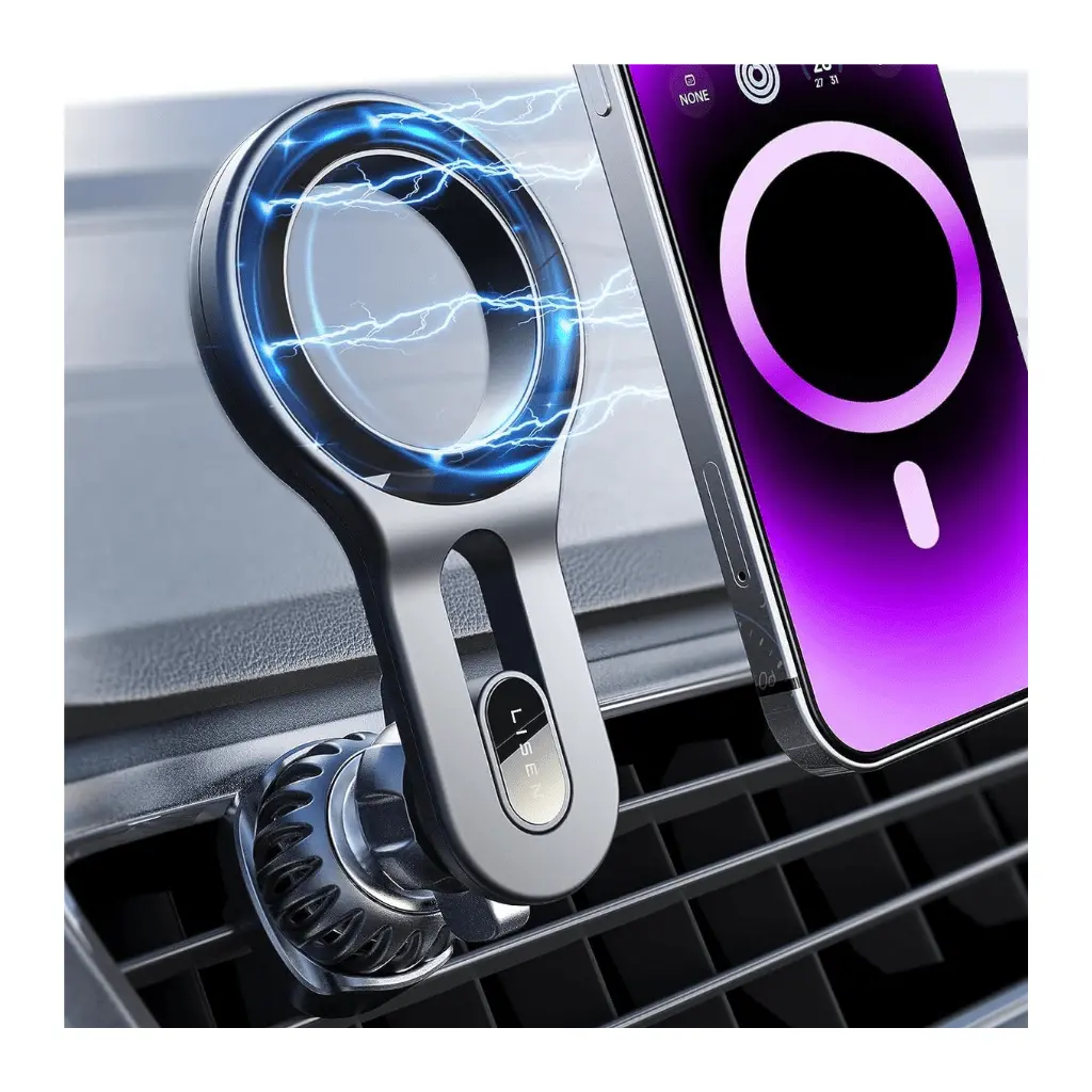 Car Mount [Easily Install] Hands Free Magnetic Phone Holder 1