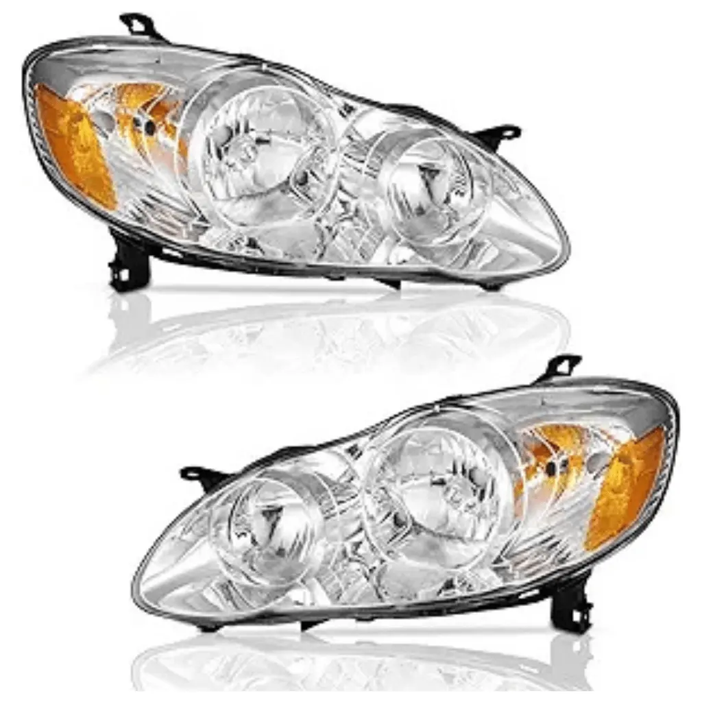 Headlight Assembly For 2003 - 2008 Toyota Corolla 1