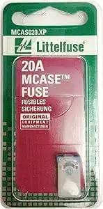 Littelfuse Fuse - Mcase 32Vdc 20A: 20 Amp, Blue, Mcase, 1 Pack 1