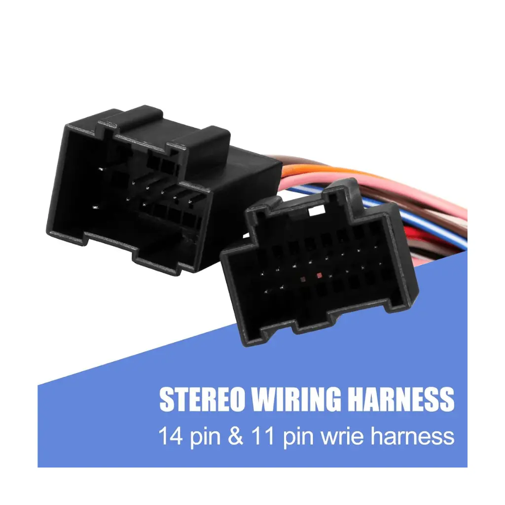 Car Stereo Radio Wiring Harness Adapter For 2007-14 Cadillac Chevy 2
