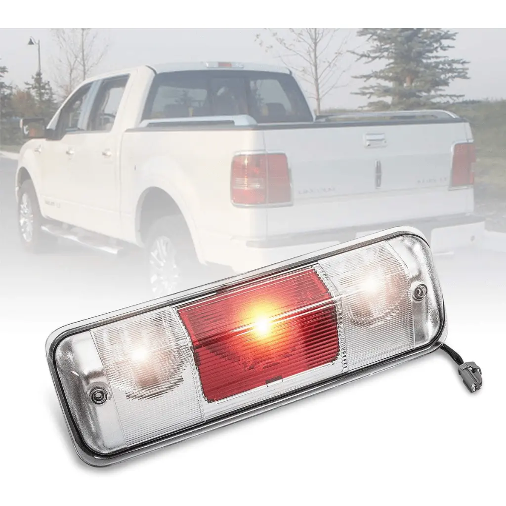 F150 Third 3Rd Brake Light Compatible With 2004-2008 Ford F-150, 2007-2010 Explorer Sport Trac, 2006-2008 Lincoln Mark Lt 1