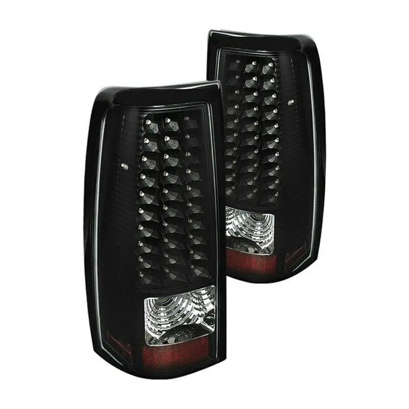 For Chevy Silverado 2500 99-02 Spyder Alt-On-Cs99-Led-Bk Black Led Tail Lights 1