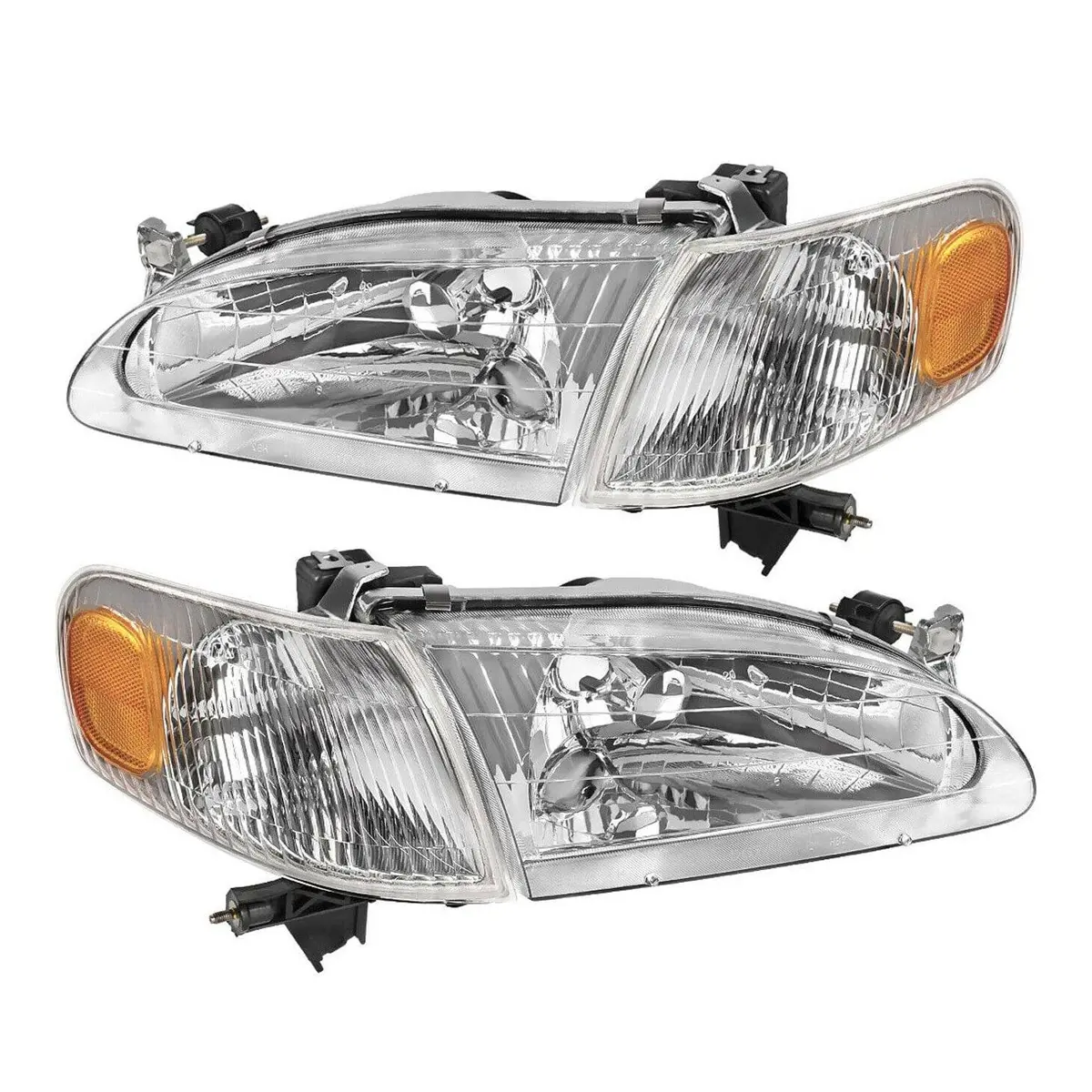 Headlight Signal Corner Lamps Replacement Set For 98-00 Corolla Left Right Pair 1