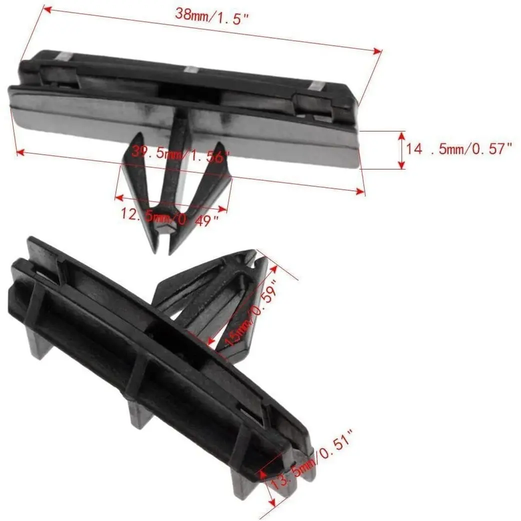 Jeep Wrangler Fender Flare Rocker Moulding Clip Replace #68039280-Aa 1