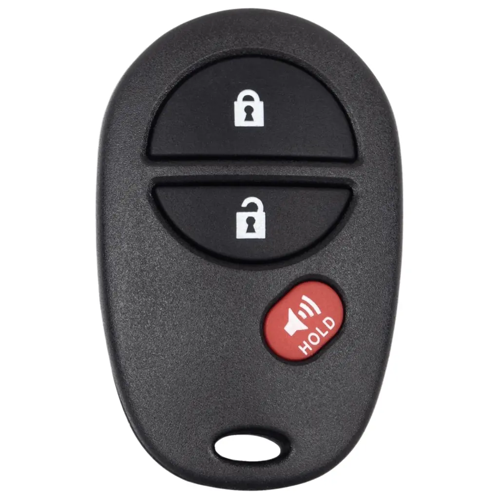 Key Fob Replacement Compatible With Toyota 2004-2015 Tacoma/2007-2015 Tundra/2004-2015 Sienna/2004-2014 Sequoia/2007-2013 Highlander 1