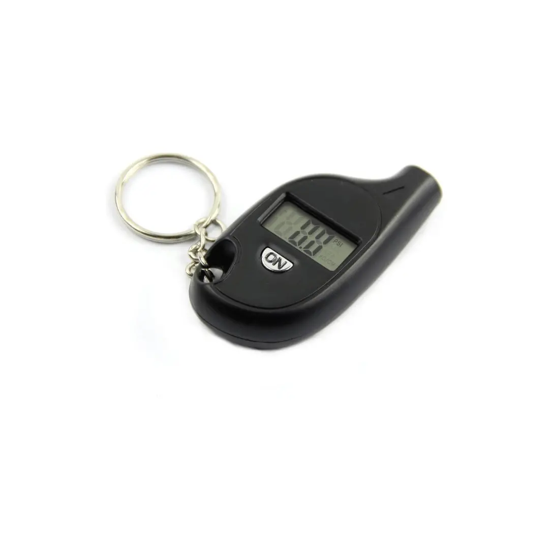 Lcd Digital Tire Tire Air Pressure Gauge Mini  Keychain 1
