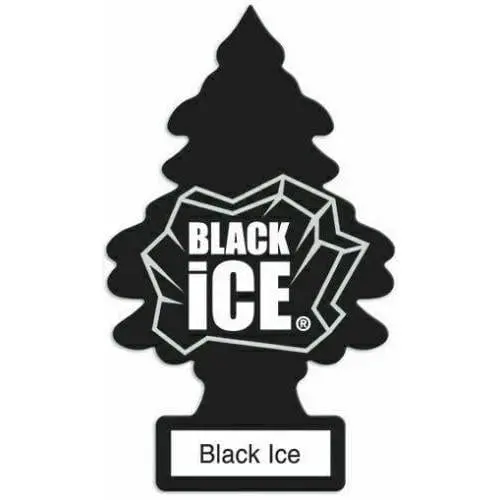 Little Trees Black Ice Hanging Air Freshener For Car Home Office (1 Pack) 1