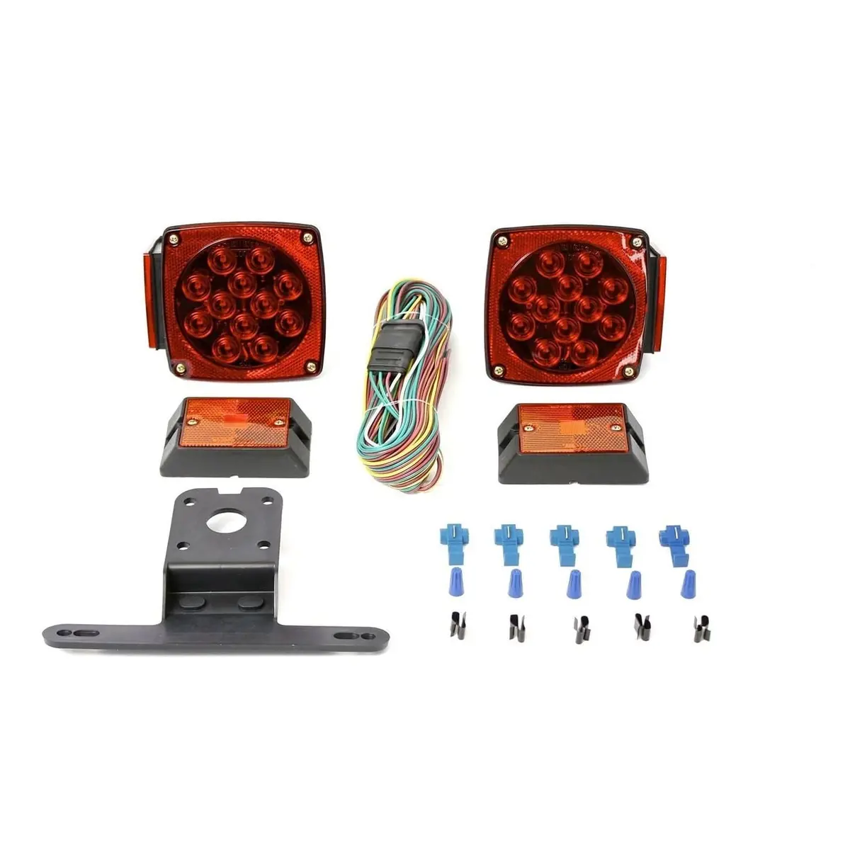 Maxxhaul 70205 12V All Led Submersible Trailer Light Kit 1