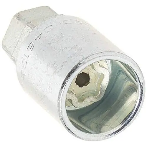 Mcgard 24157 Chrome Cone Seat Wheel Locks (M12 X 1.5 Thread Size) - 4 Locks / 1 Key 2