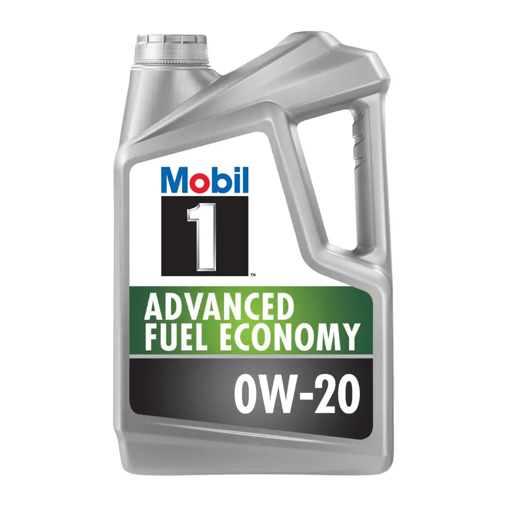 Mobil 1 Advanced Fuel Economy Standard Full Synthetic Engine Oil 0W-20 5 Quart 1