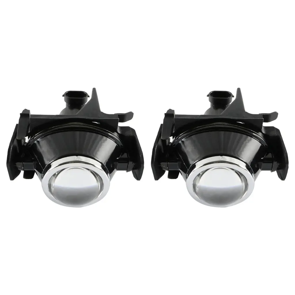 Pair(2) Clear Lens Fog Light Left And Right Plastic Lens With Bulb 2006-2019 Fo-Rd Fusion, #6E5z15200a 1