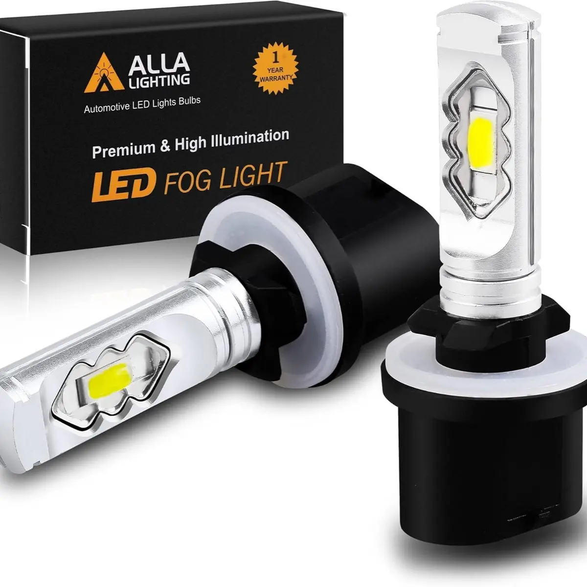 Pair (2) Led 899 Xenon White 6000K 1