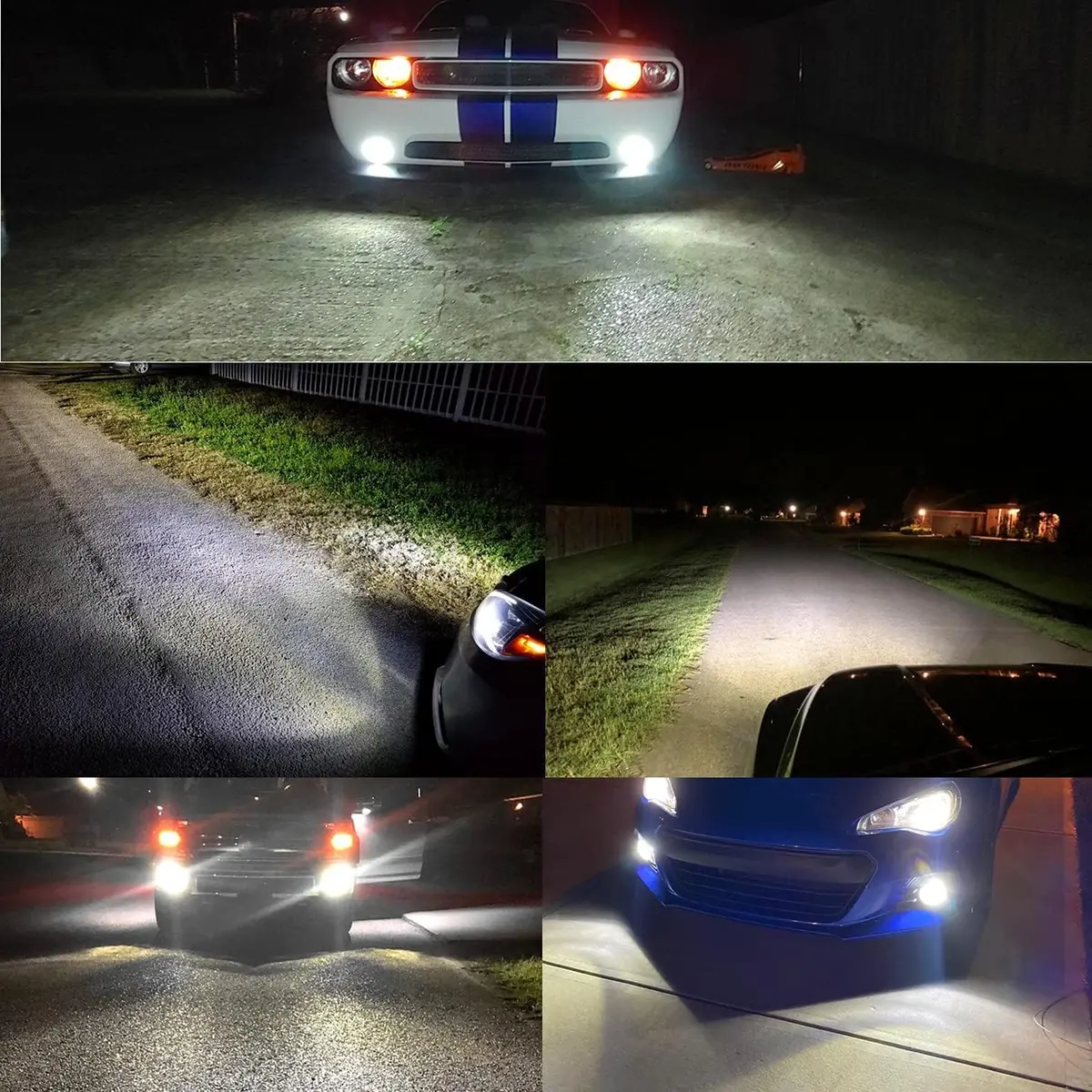 Pair (2) Led 899 Xenon White 6000K 2