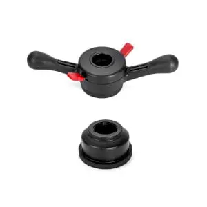 Quick Release Hub Wing Nut Wheel Balancer Tire Change Tool (Size: 4# 36Mm/3Mm) 1