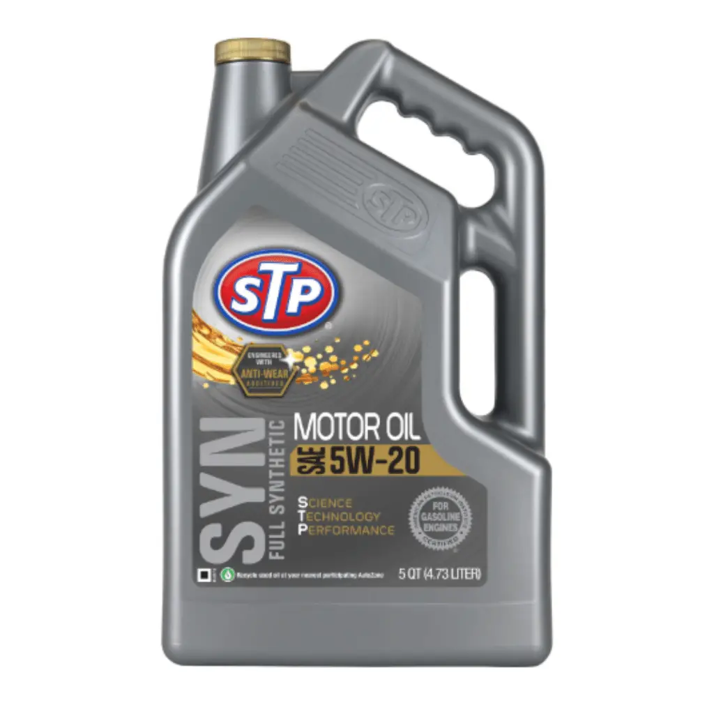 Stp Full Synthetic Engine Oil 5W-20 5 Quart 1