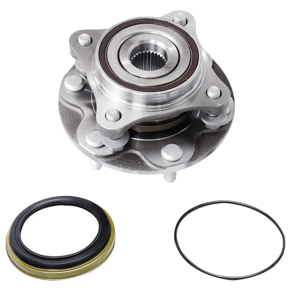 4Wd Front Wheel Bearing Hub For Toyota 4Runner Fj Cruiser Tacoma Lexus Gx460 Gx470, Replacement Wheel Bearing And Hub Assembly 1