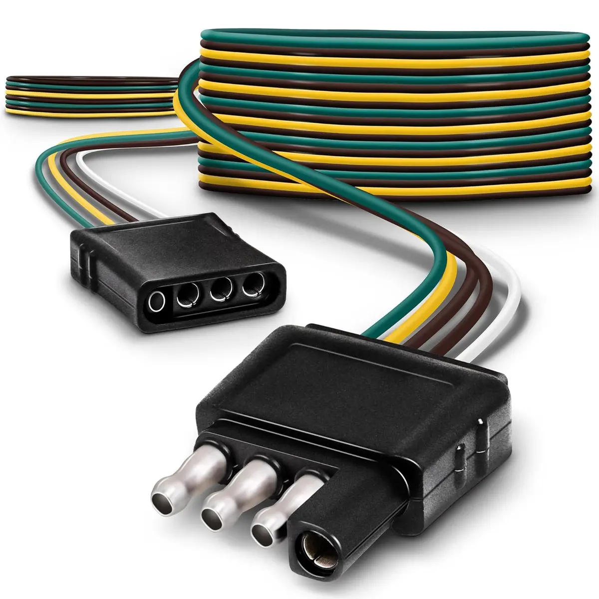 Towing Solutions 4 Flat Trailer Side Connector 12 In, 48115 1