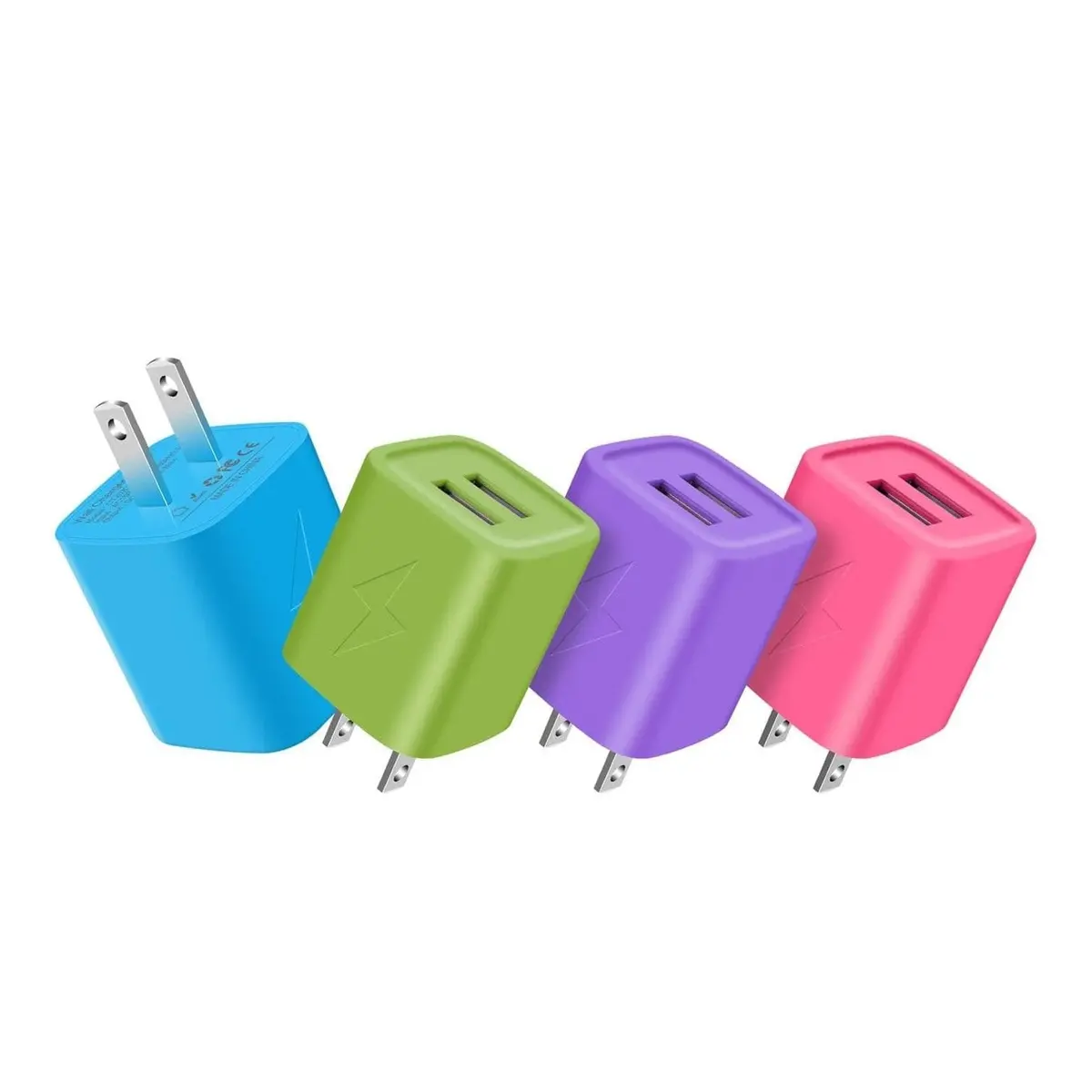 Wall 2 Usb Wall Charging Adapter - Colors Vary 1