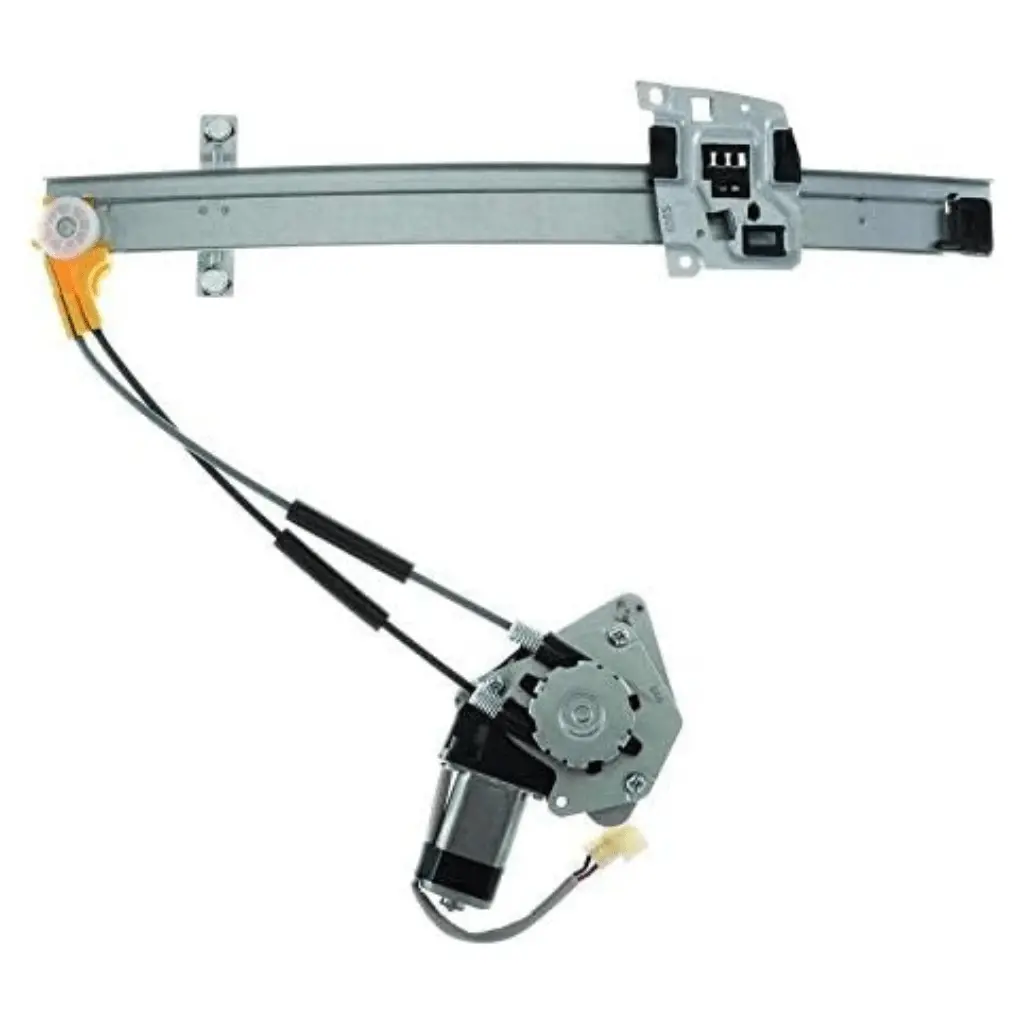 Window Regulator W/Motor Front Drivers Side Left Lh Compatible With 1997-2002 Compatible With Escort & 1997-1999 Mercury Tracer 751-090, F7cz5423209aa 1