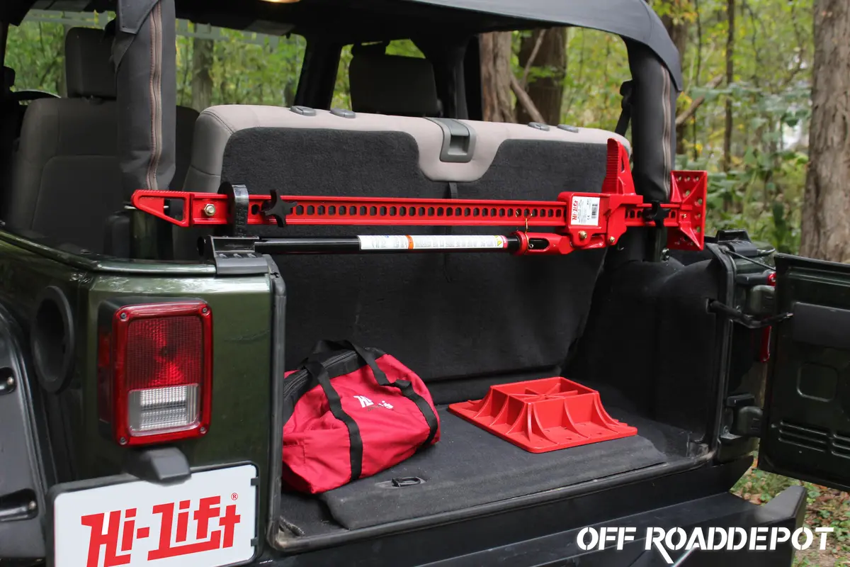 H/L Rc-875 - Base Para Gato Hi-Lift En Roll Cage Jeep Jk 07-16 1